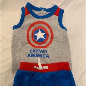 Captain America matching set